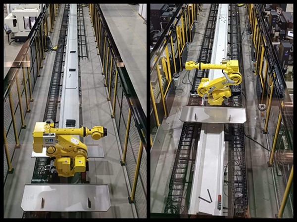 Robot security fence Robot security fence